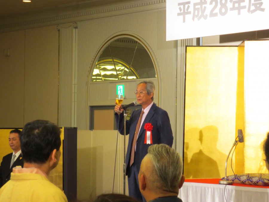 長谷川 同志社校友会副会長